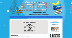 Desktop Screenshot of cherrybrookmovieunderthestars.com